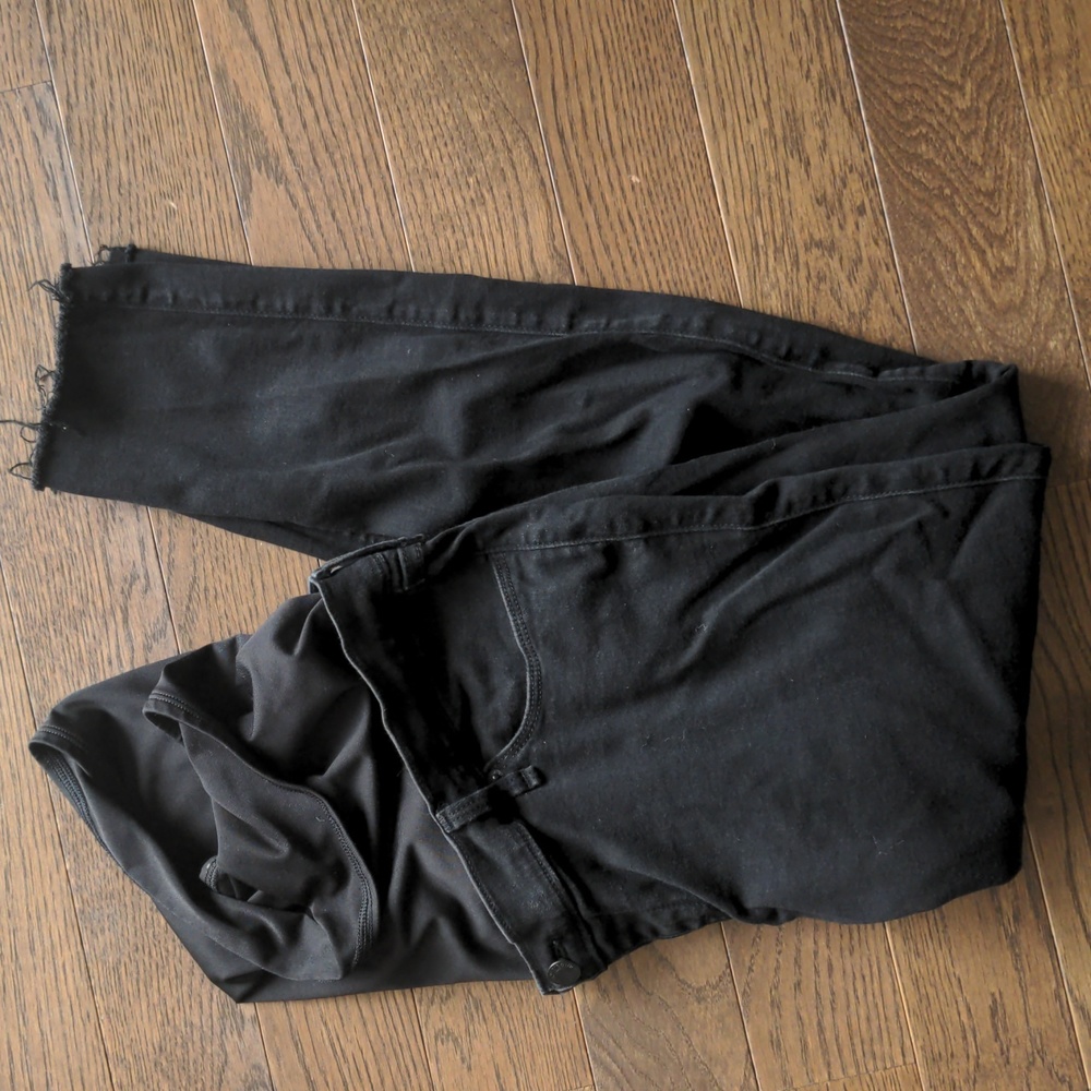 Abercrombie Black Maternity Jeans